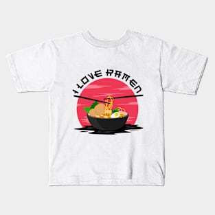 Ramen 16 Kids T-Shirt